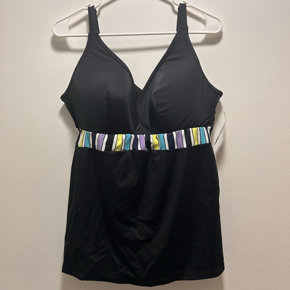 Swim by Cacique Bathing Suit Top Sz 14 NWT